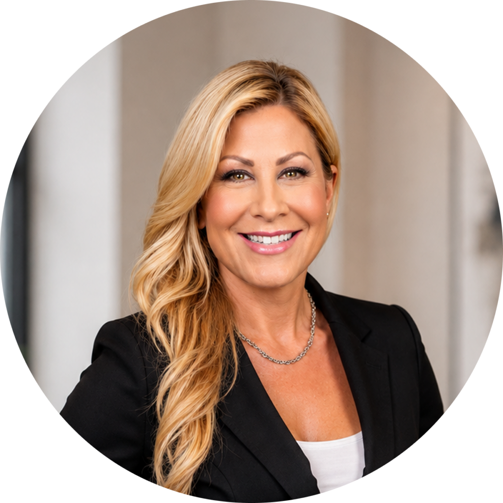Professional female real estate agent portrait