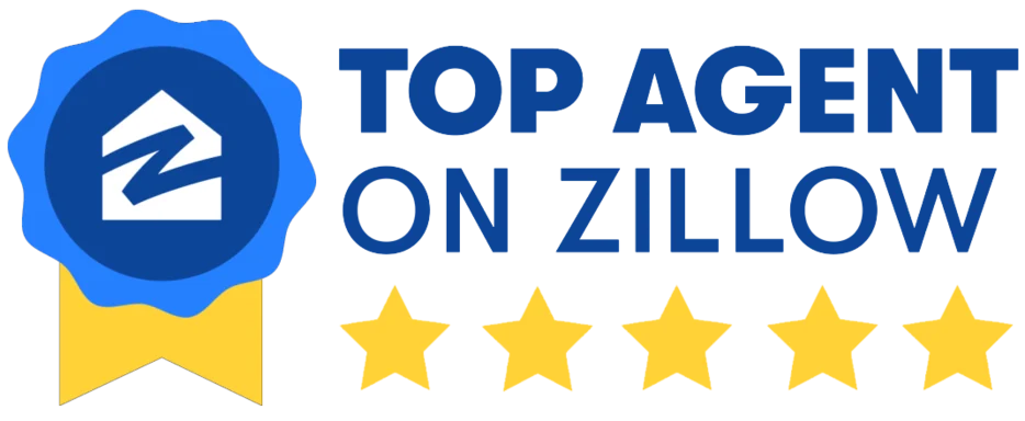 Top Agent on Zillow award badge